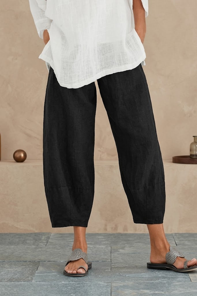 Pantalones de lino elegantes y cómodos
