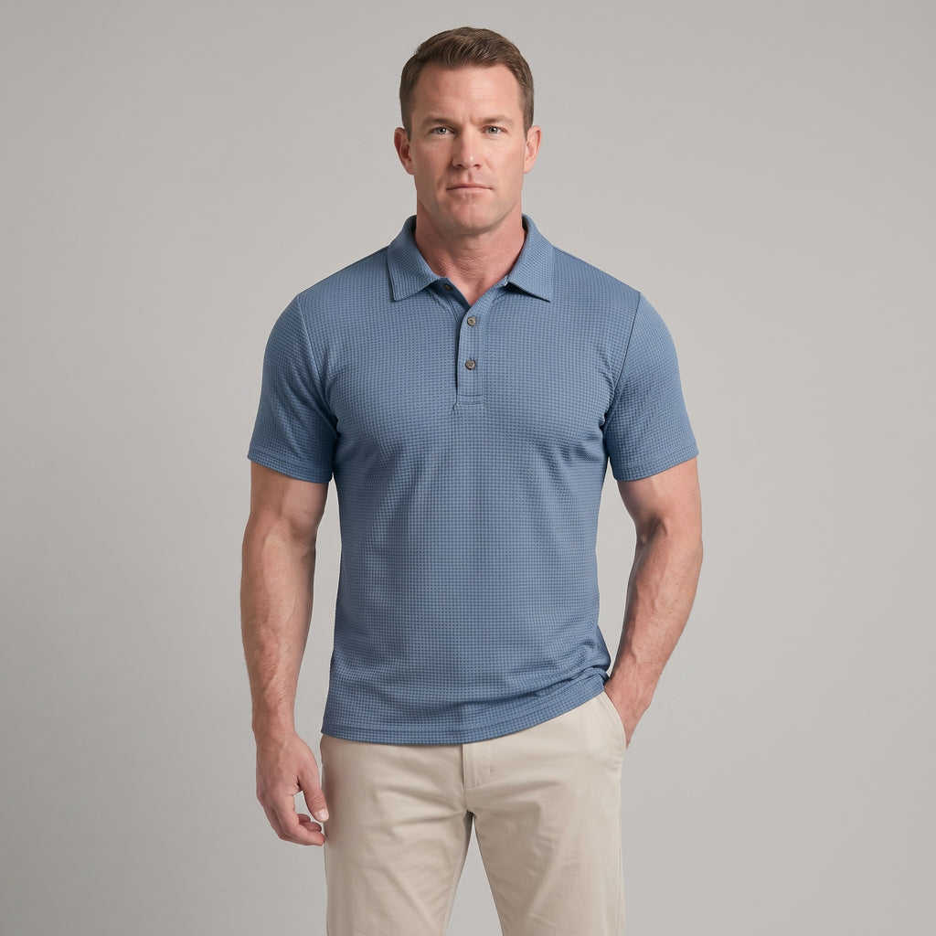 Camisa polo ultra cómoda para hombre