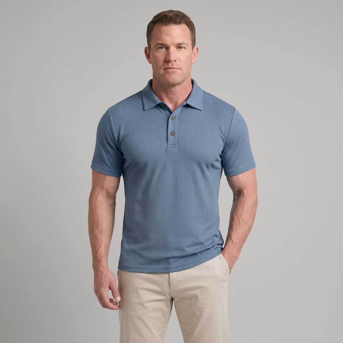 Camisa polo ultra cómoda para hombre