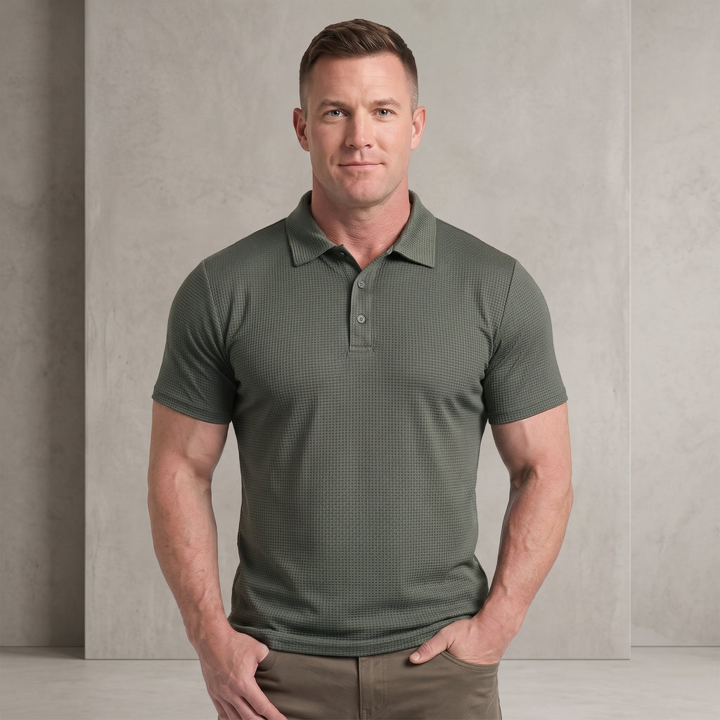 Camisa polo ultra cómoda para hombre