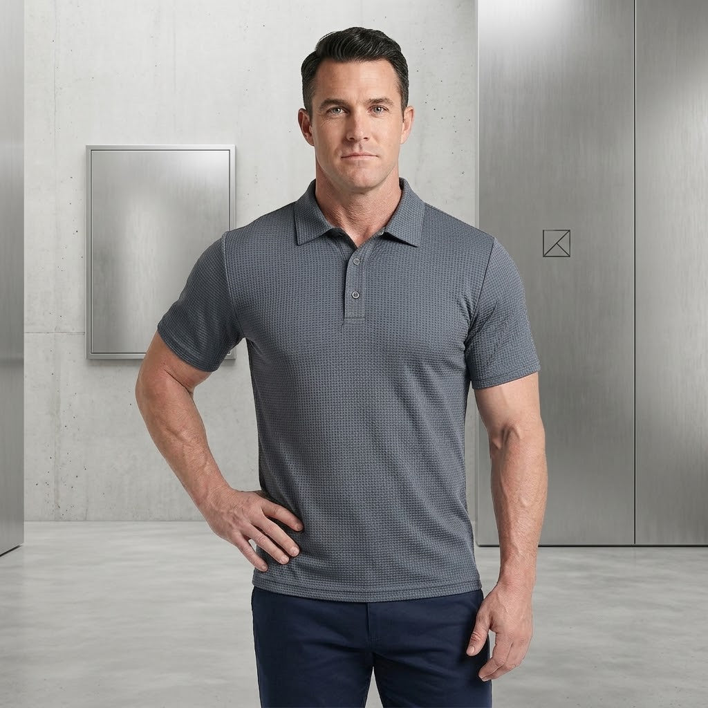 Camisa polo ultra cómoda para hombre