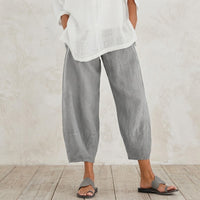 Pantalones de lino elegantes y cómodos